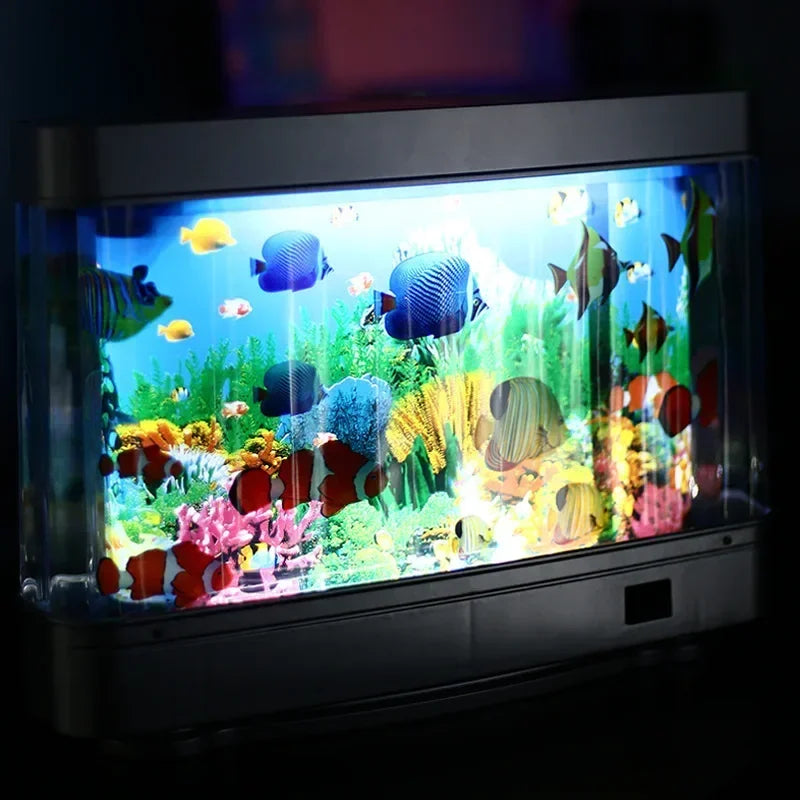 Frutiger Aero LED Aquarium Fish Tank Lamp